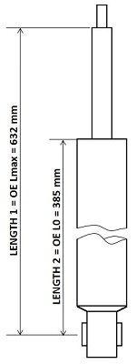 KYB 343328 Shock Absorber - 2