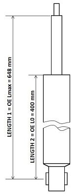 KYB 343348 Shock Absorber - 2