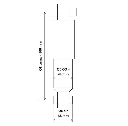 KYB 3440196 Shock Absorber - 1