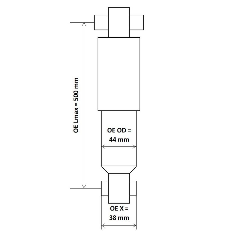 KYB 3440196 Shock Absorber - 1