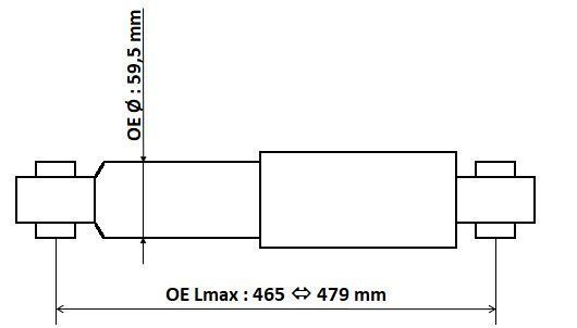KYB 3450023 Shock Absorber - 2