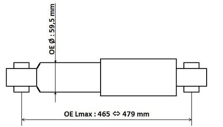 KYB 3450023 Shock Absorber - 2