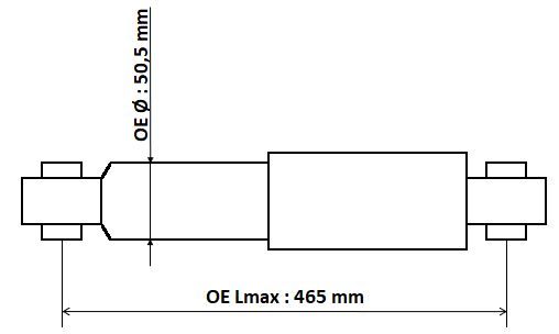 KYB 345700 Shock Absorber - 2