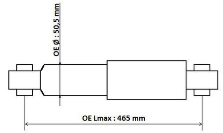 KYB 345700 Shock Absorber - 2