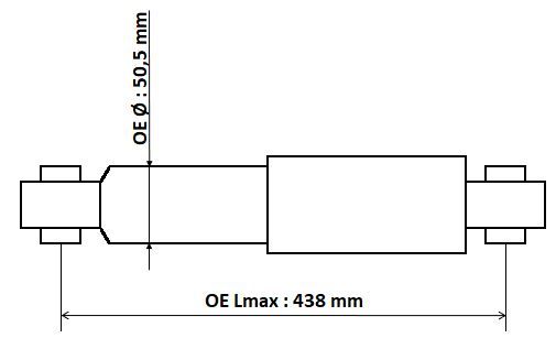 KYB 345701 Shock Absorber - 2