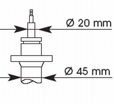 KYB 363500 Shock Absorber - 2