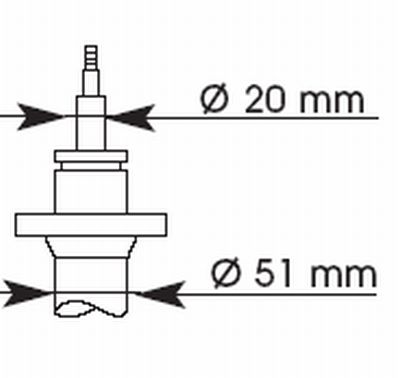 KYB 364021 Shock Absorber - 2