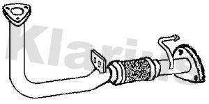 Klarius 301378 Exhaust Pipe - 1