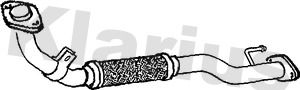 Klarius 301416 Exhaust Pipe - 1