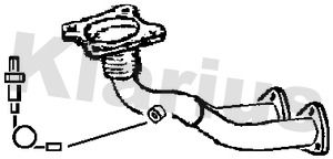 Klarius 301945 Exhaust Pipe - 1