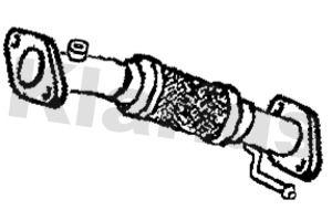 Klarius 302113 Exhaust Pipe - 1