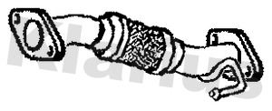 Klarius 302143 Exhaust Pipe - 1