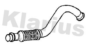 Klarius 302161 Exhaust Pipe - 1