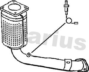 Klarius 321533 Catalytic Converter - 1