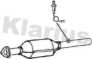 Klarius 321709 Catalytic Converter - 1