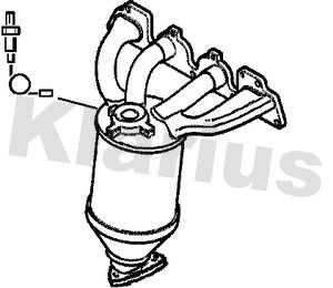 Klarius 321710 Catalytic Converter - 1