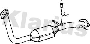 Klarius 321724 Catalytic Converter - 1