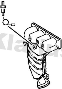Klarius 321883 Catalytic Converter - 1