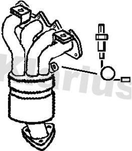 Klarius 322713 Catalytic Converter - 1