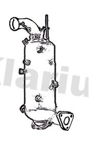 Klarius 390451 Soot/Particulate Filter, exhaust system - 1