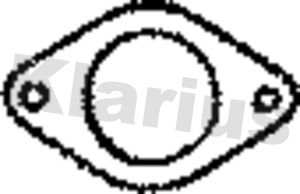 Klarius 410460 Gasket, exhaust pipe - 1