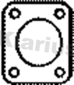 Klarius 410474 Gasket, exhaust pipe - 1