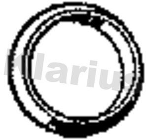 Klarius 410486 Gasket, exhaust pipe - 1