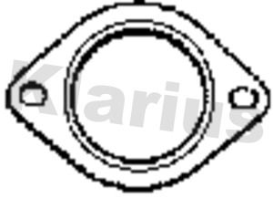Klarius 410487 Gasket, exhaust pipe - 1