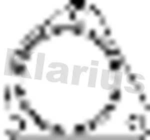 Klarius 410488 Gasket, exhaust pipe - 1