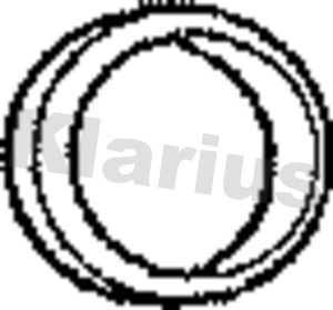 Klarius 410573 Gasket, exhaust pipe - 1