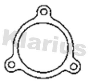 Klarius 410673 Gasket, exhaust pipe - 1