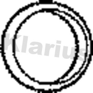 Klarius 410675 Gasket, exhaust pipe - 1