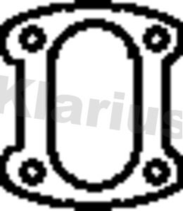 Klarius 410720 Gasket, exhaust pipe - 1