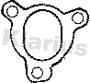 Klarius 410744 Gasket, exhaust pipe - 1