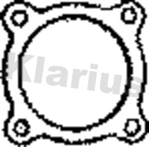 Klarius 410761 Gasket, exhaust pipe - 1