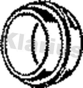 Klarius 410773 Gasket, exhaust pipe - 1