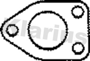 Klarius 410778 Gasket, exhaust pipe - 1