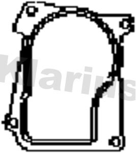 Klarius 410797 Gasket, exhaust pipe - 1