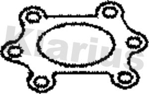 Klarius 410834 Gasket, exhaust pipe - 1