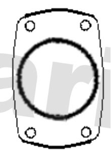 Klarius 410840 Gasket, exhaust pipe - 1