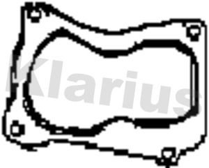 Klarius 410935 Gasket, exhaust pipe - 1
