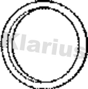 Klarius 410953 Gasket, exhaust pipe - 1