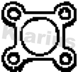 Klarius 410958 Gasket, exhaust pipe - 1