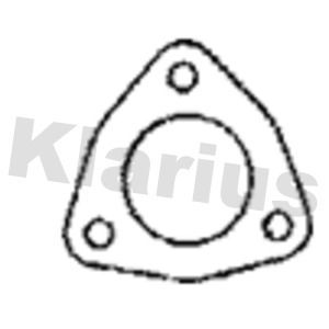 Klarius 411121 Gasket, exhaust pipe - 1