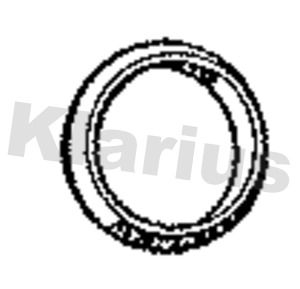 Klarius 411122 Gasket, exhaust pipe - 1