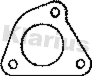Klarius 411141 Gasket, exhaust pipe - 1