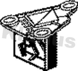 Klarius 420394A Mount, exhaust system - 1