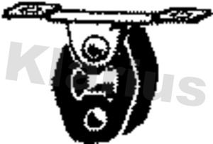 Klarius 420408 Mount, exhaust system - 1