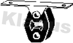 Klarius 420496 Mount, exhaust system - 1