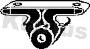 Klarius 420527 Mount, exhaust system - 1